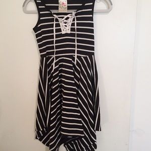 Striped kids dress